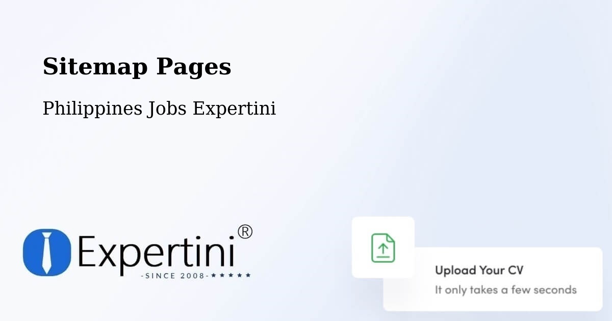 Sitemap Pages - Santa Marcela - Philippines Jobs Expertini